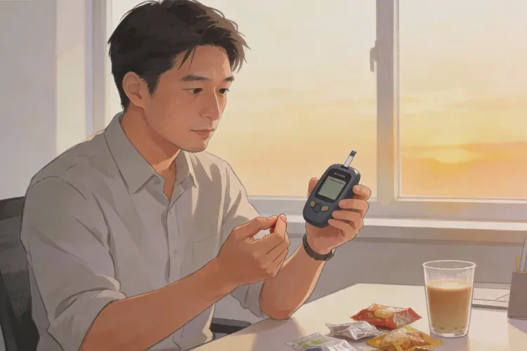 34岁中午血糖25.2是怎么回事(图1)