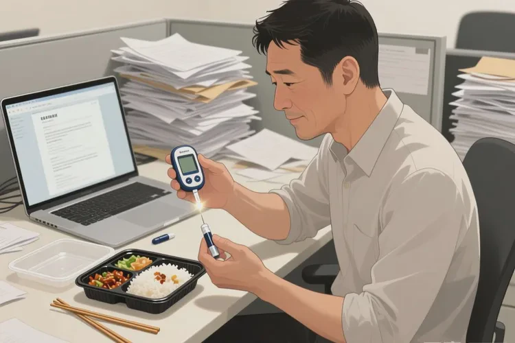 34岁中餐血糖8点7是怎么回事(图1)