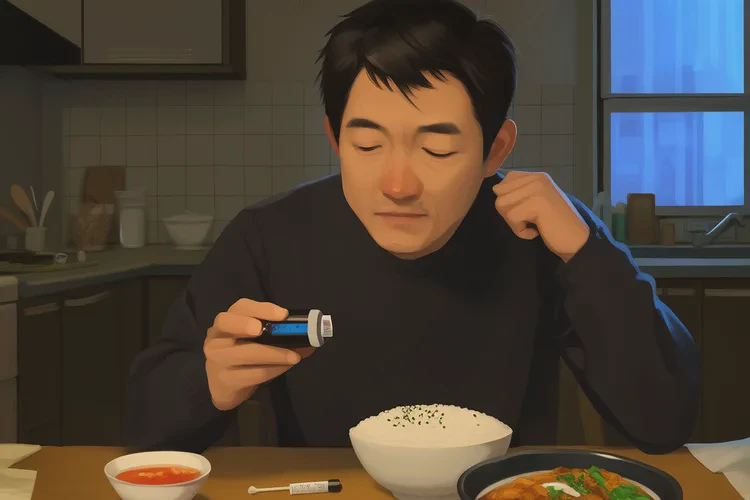 41岁晚餐血糖17点5是怎么回事(图1)