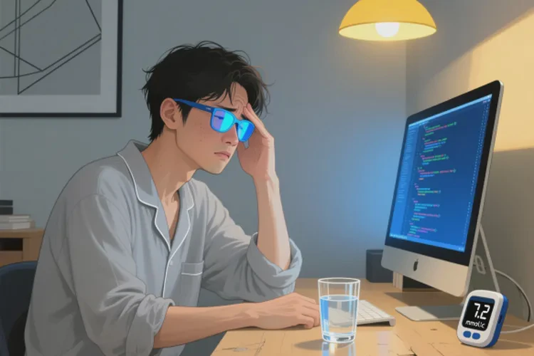 34岁早上空腹血糖24.5是怎么回事(图1)