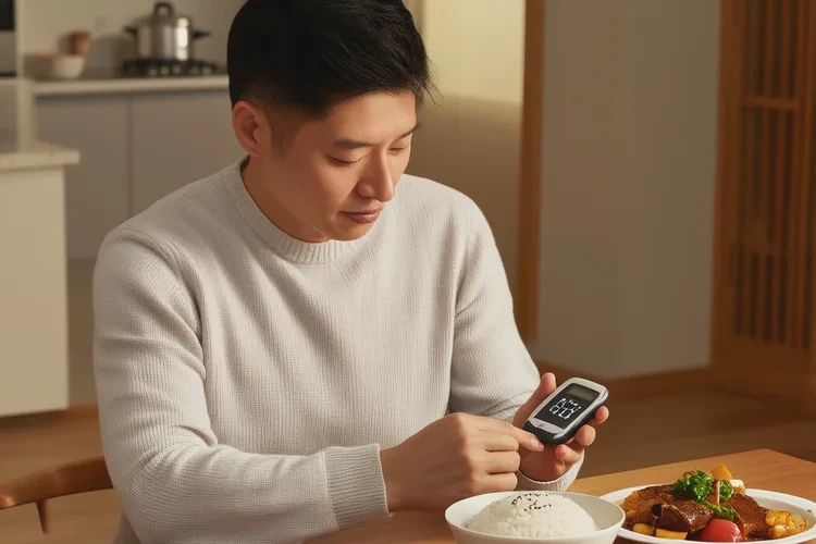 41岁晚餐血糖9.0是怎么回事(图1)