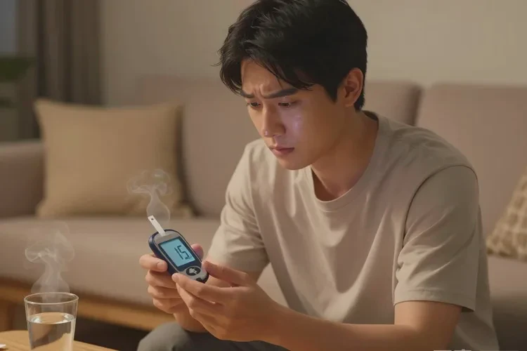 34岁晚上血糖14.2是怎么回事(图1)