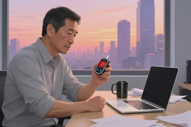 35岁餐后血糖17.2是怎么回事(图1)