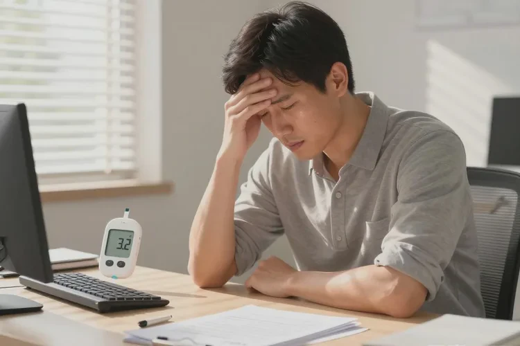 34岁中午血糖3点2是怎么回事(图1)