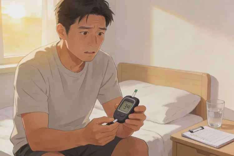 34岁早上血糖25.3是怎么回事(图1)