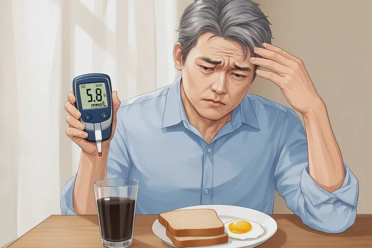 41岁早餐血糖28.4是怎么回事(图1)