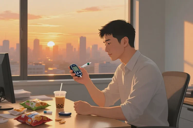 34岁中午血糖12点2是怎么回事(图1)