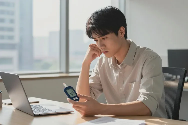 34岁下午血糖8点5是怎么回事(图1)