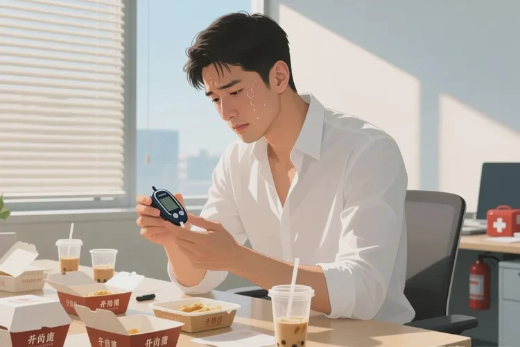 34岁中午血糖17点4是怎么回事(图1)