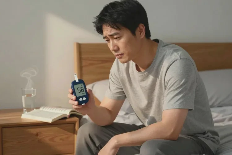 34岁晚上血糖4.8是怎么回事(图1)