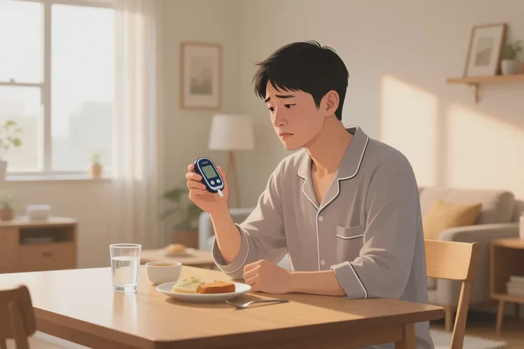 34岁早上血糖21.4是怎么回事(图1)