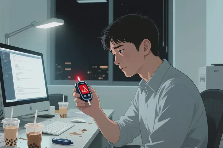 34岁早上血糖28.2是怎么回事(图1)