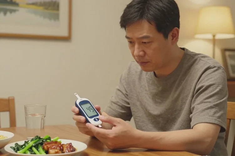 34岁中餐血糖8点4是怎么回事(图1)