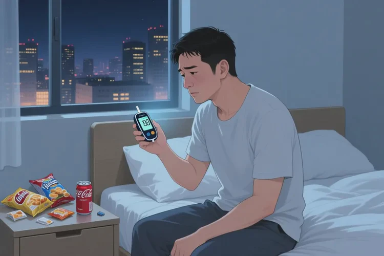 34岁晚上血糖30.6是怎么回事(图1)