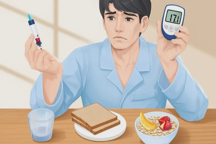 41岁早餐血糖17点1是怎么回事(图1)