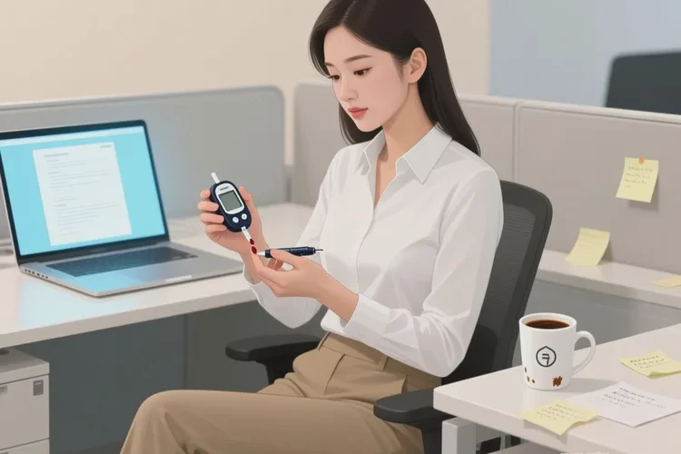 35岁晚餐血糖7.0是怎么回事(图2)