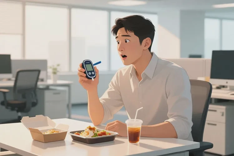 35岁中餐血糖20.4是怎么回事(图1)