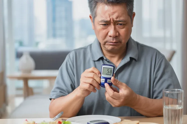 42岁餐后血糖8.6是怎么回事(图1)