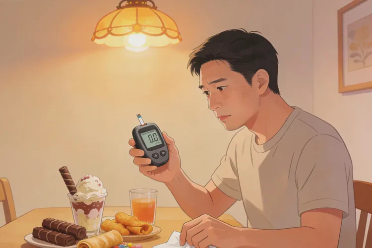 35岁晚餐血糖20.1是怎么回事(图1)