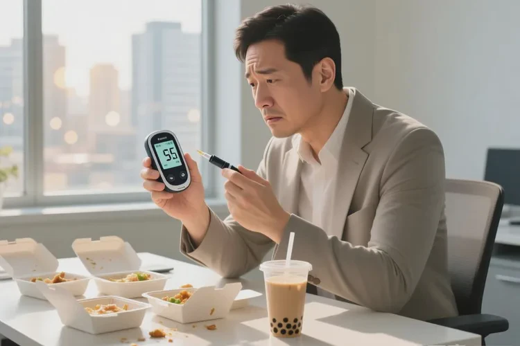 35歲中午血糖19.8是怎么回事(圖1)