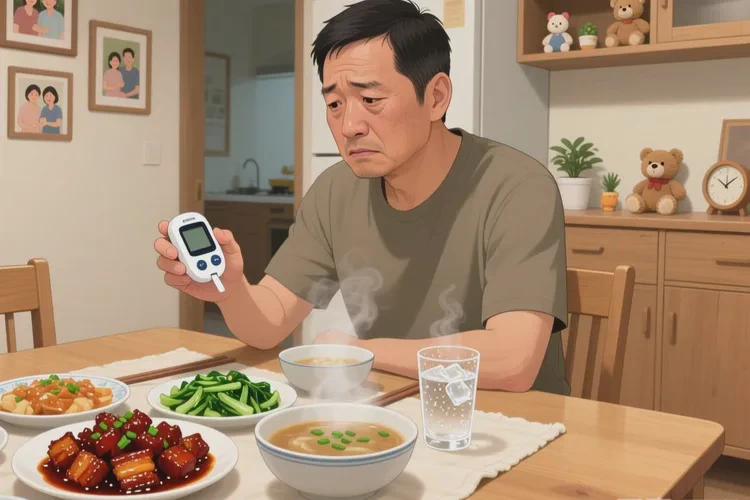 35岁晚餐血糖18.6是怎么回事(图1)