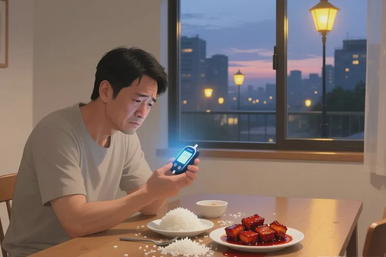 35岁晚餐血糖17点3是怎么回事(图1)