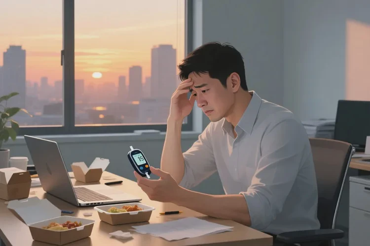 35岁中餐血糖16.2是怎么回事(图1)