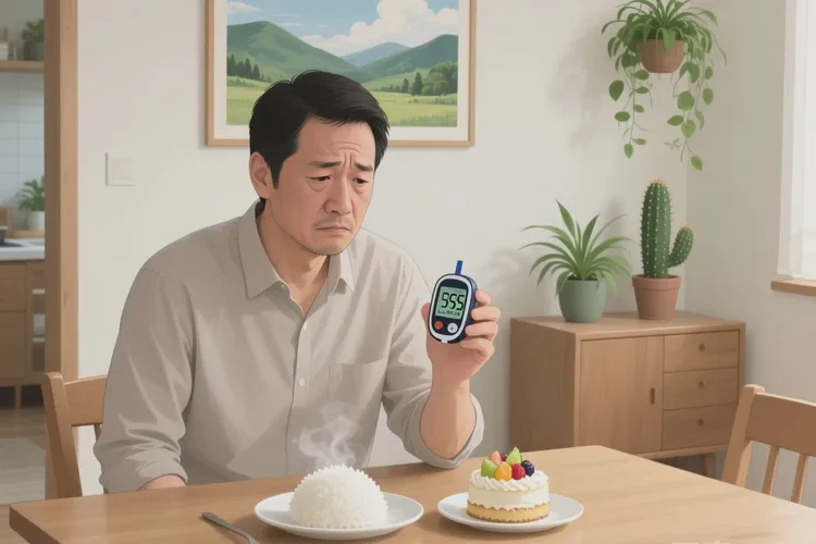 35岁晚餐血糖17点1是怎么回事(图1)