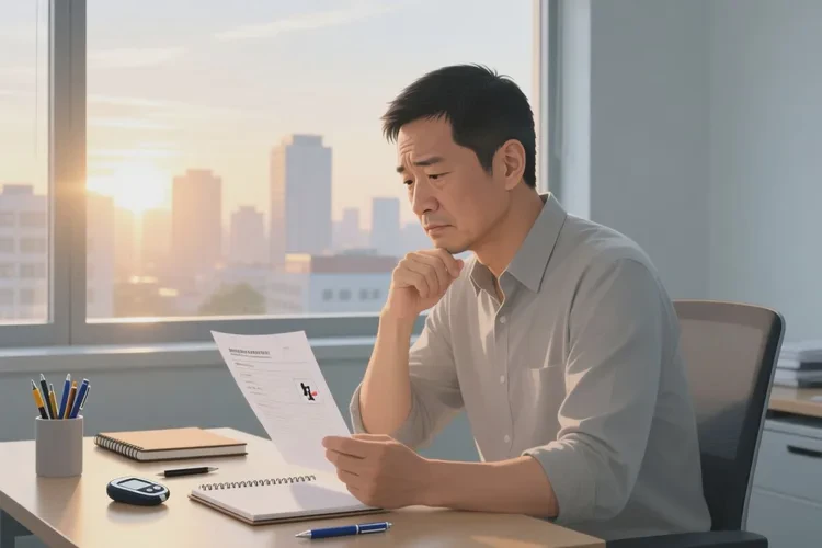 35岁早上空腹血糖6点5是怎么回事(图1)