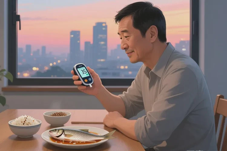 35岁晚餐血糖8.2是怎么回事(图1)