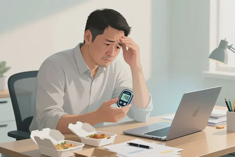 35岁中午血糖21.1是怎么回事(图1)