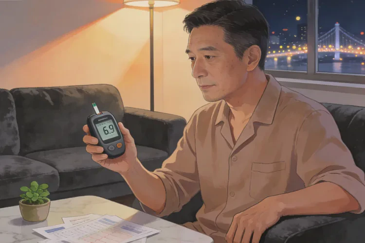 34岁睡前血糖6点9是怎么回事(图1)