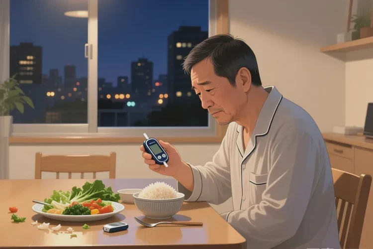 35岁晚餐血糖9.1是怎么回事(图1)