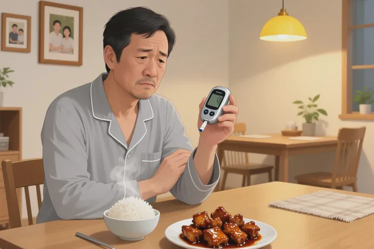 35岁中餐血糖13点6是怎么回事(图1)