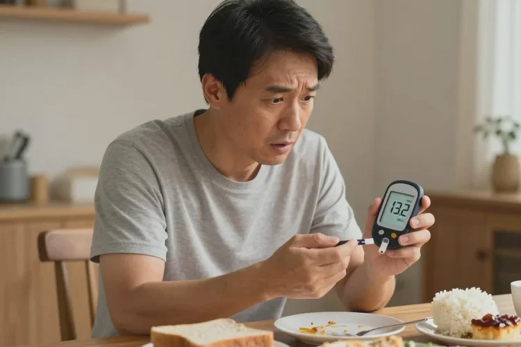 35岁晚餐血糖25.7是怎么回事(图1)