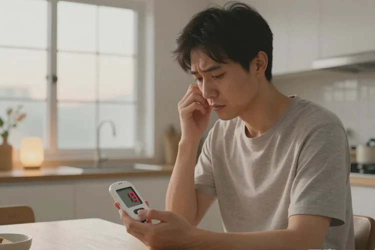 35岁早餐血糖18.6是怎么回事(图1)