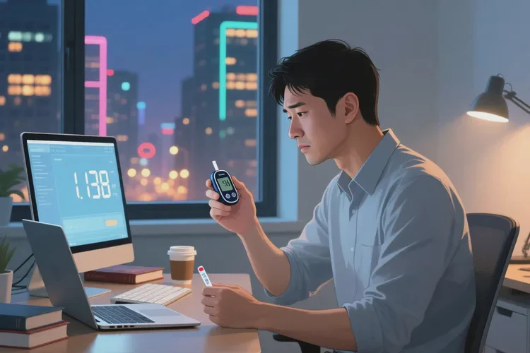 35岁早上空腹血糖18.5是怎么回事(图1)