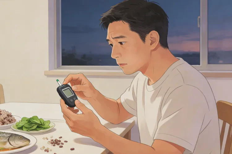 35岁晚餐血糖19点4是怎么回事(图1)