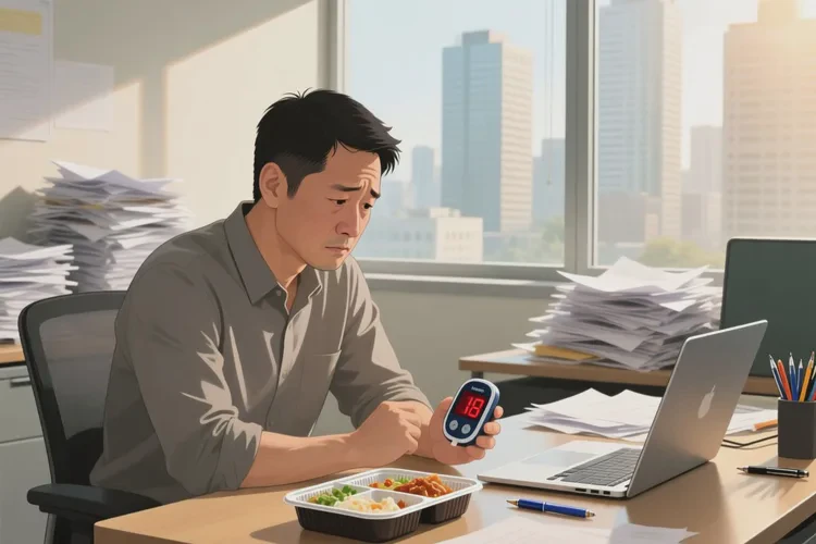 35岁中餐血糖21.9是怎么回事(图1)