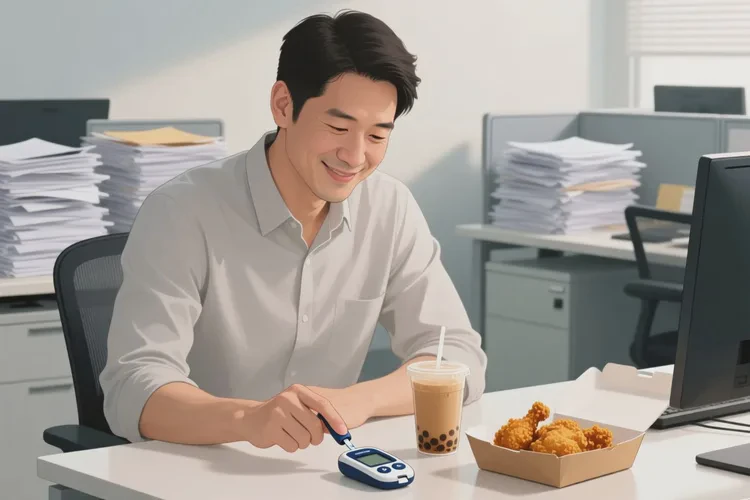 35岁中午血糖20.4是怎么回事(图1)