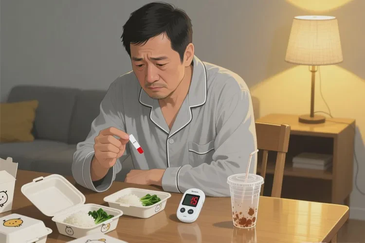 35岁晚餐血糖25.6是怎么回事(图1)