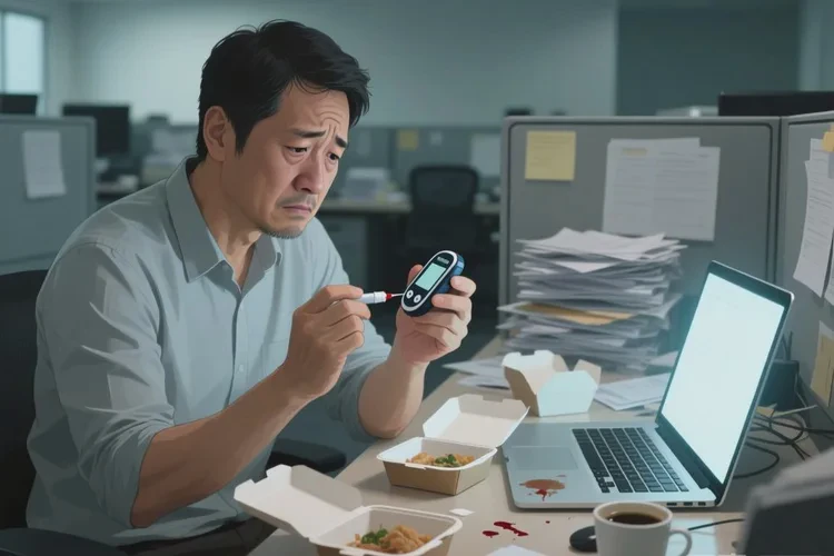 35岁中餐血糖17点7是怎么回事(图1)