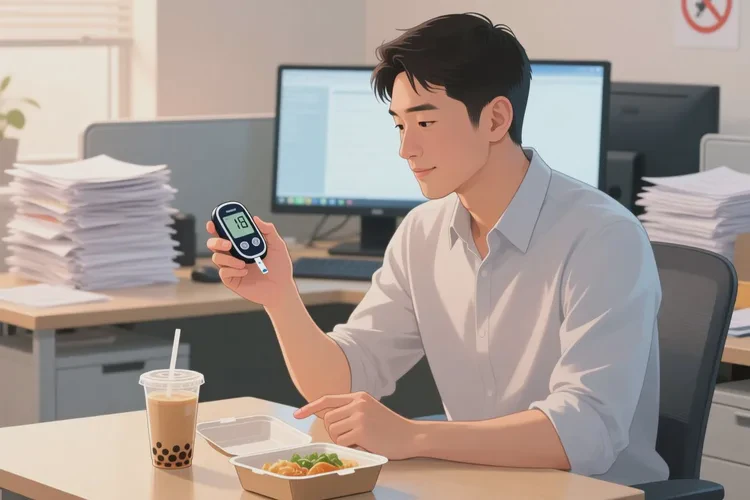 35岁中午血糖7点6是怎么回事(图1)