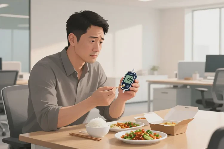 35岁中餐血糖13点5是怎么回事(图1)