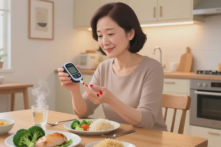 35岁晚餐血糖4.8是怎么回事(图1)