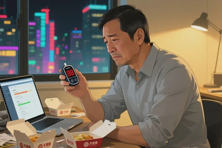 35岁晚餐血糖18点9是怎么回事(图1)