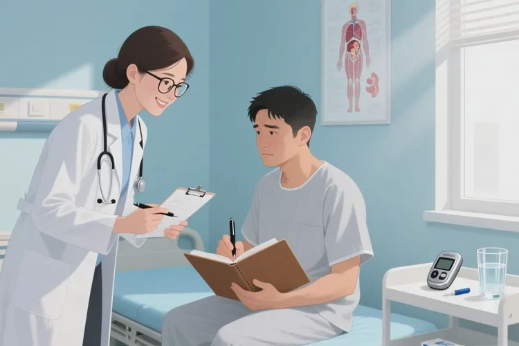 35岁晚餐血糖21.6是怎么回事(图2)