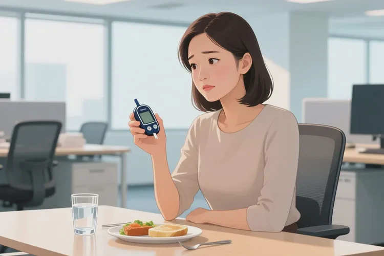 35岁中午血糖3.7是怎么回事(图1)