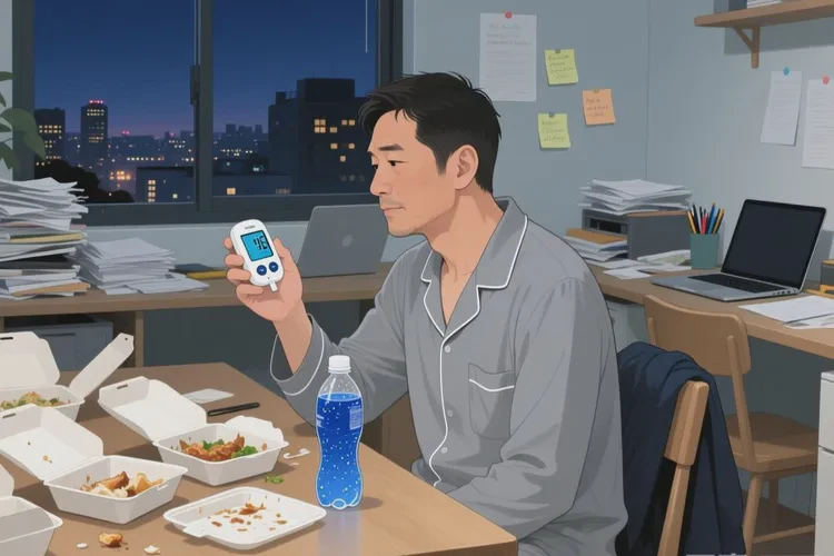 35岁晚餐血糖20点7是怎么回事(图1)