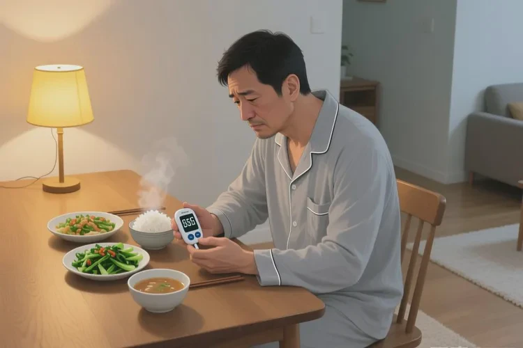 35岁晚餐血糖16.6是怎么回事(图1)